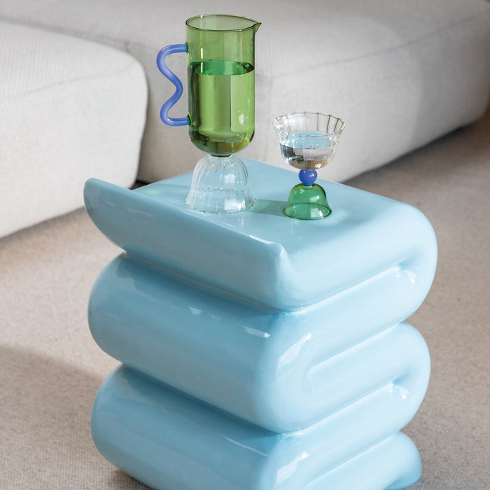 &k amsterdam Tulip Glas 2 st. - Groen