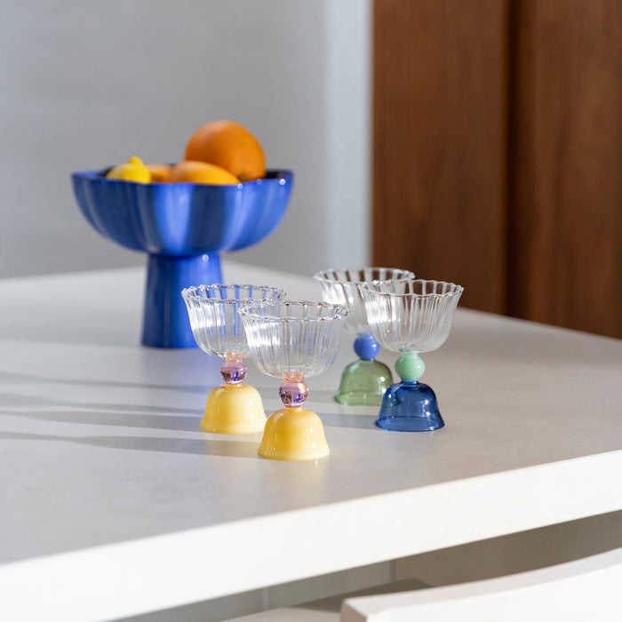 &k amsterdam Tulip Glas 2 st. - Karamel