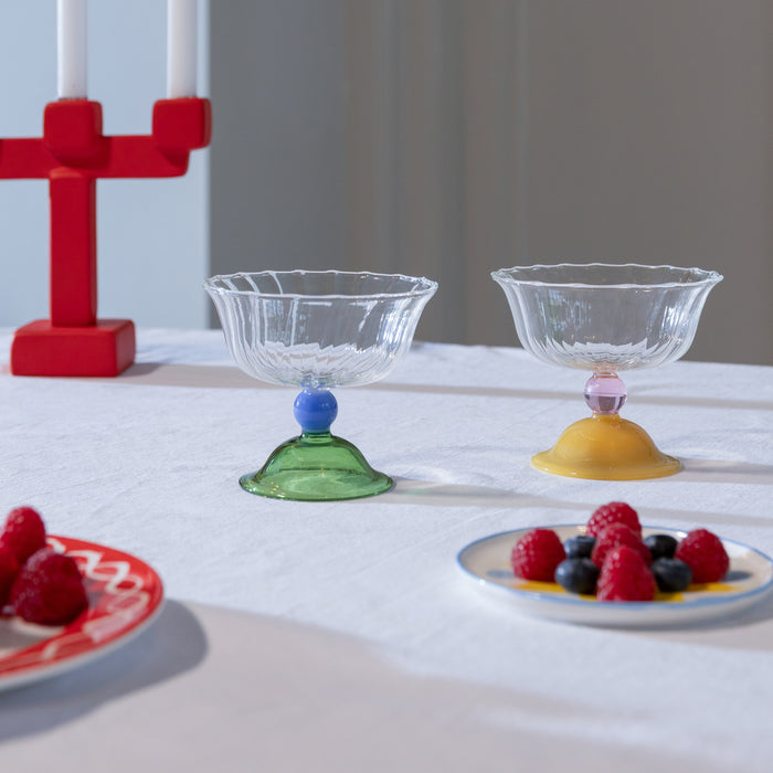 &k amsterdam Tulip Coupe 2 st. - Karamel