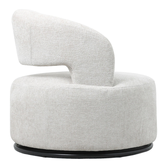 Giga Meubel - Fauteuil Beige - Stof|Textiel - Japandi Stijl