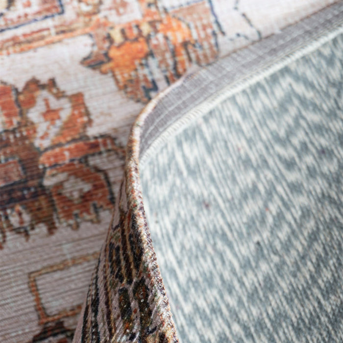 Veer Carpets - Vloerkleed Nora Bruin - Ovaal 160 x 230 cm