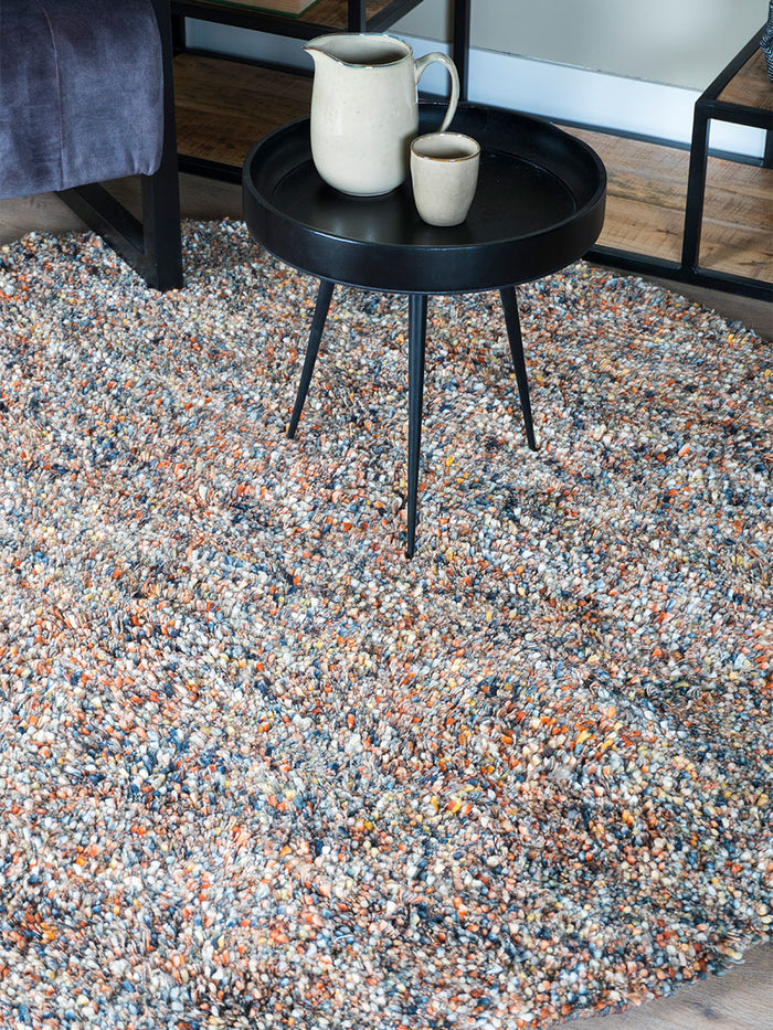 Veer Carpets - Vloerkleed Zumba Multicolor 501 Rond ø200 cm