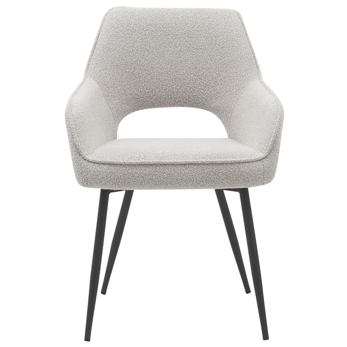 Home67 - Eetkamerstoel Gina - Bouclé - Naturel