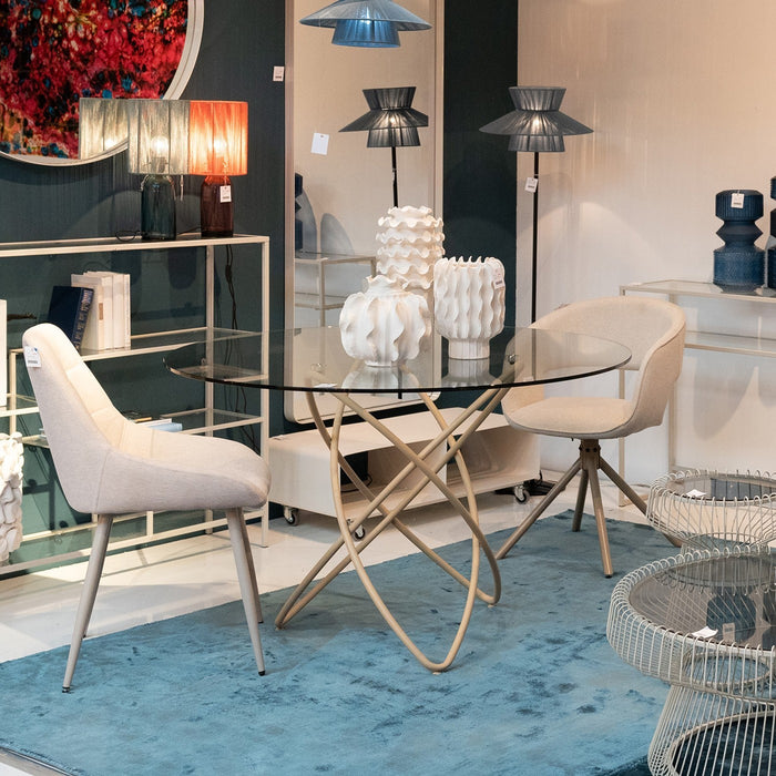 Kare Design Viento vaas - wit - 23cm