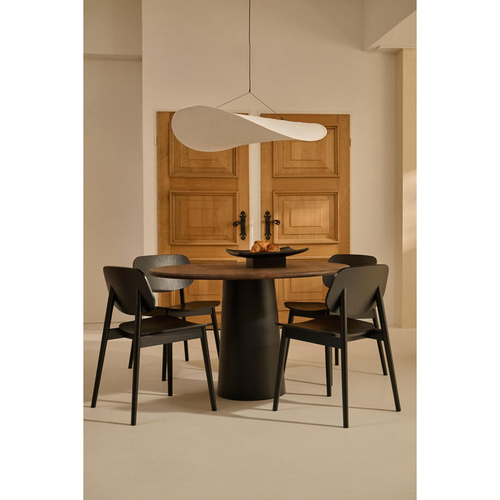 Circle of Calm eettafel Ø120 Smoked