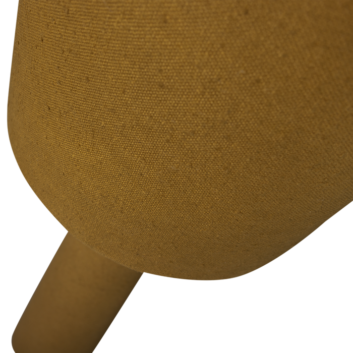 WOOOD Loft Vloerlamp XL - Metaal|Bouclé - Tapenade 187xØ35 cm