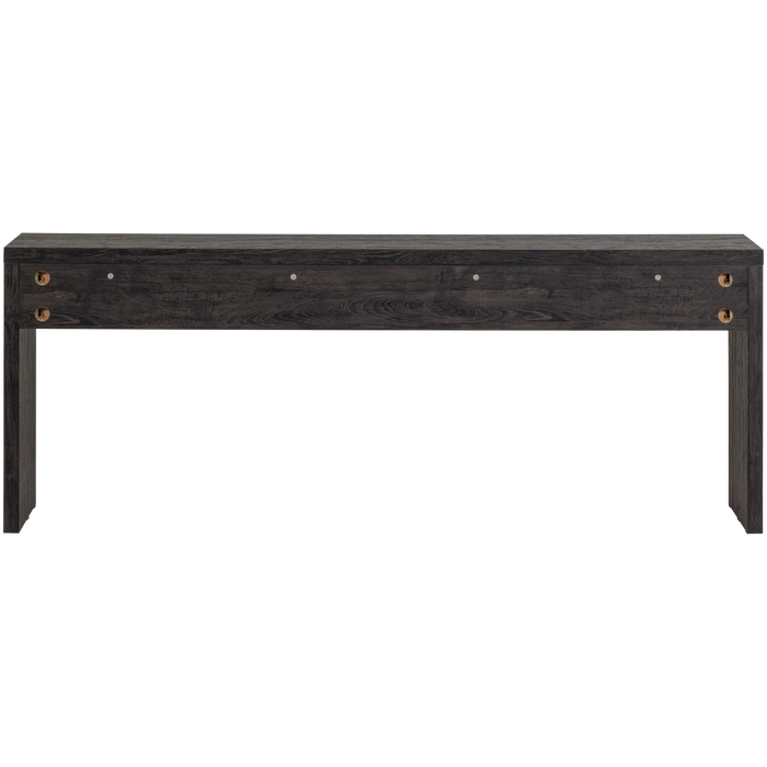 WOOOD Maan Sidetable - MDF - Donkerbruin - 76x200x45