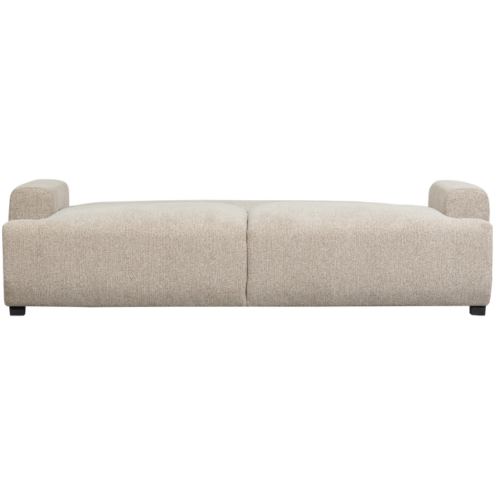 vtwonen Night & Day 3-Zits Slaapbank - Polyester - Naturel Melange