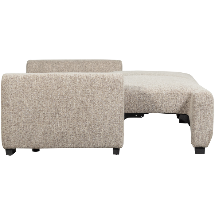 vtwonen Night & Day 3-Zits Slaapbank - Polyester - Naturel Melange