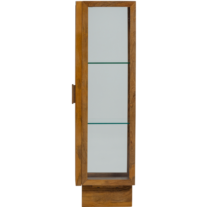 WOOOD Kella Kast 1-Deurs - Mango Hout - Naturel - 137x40x39