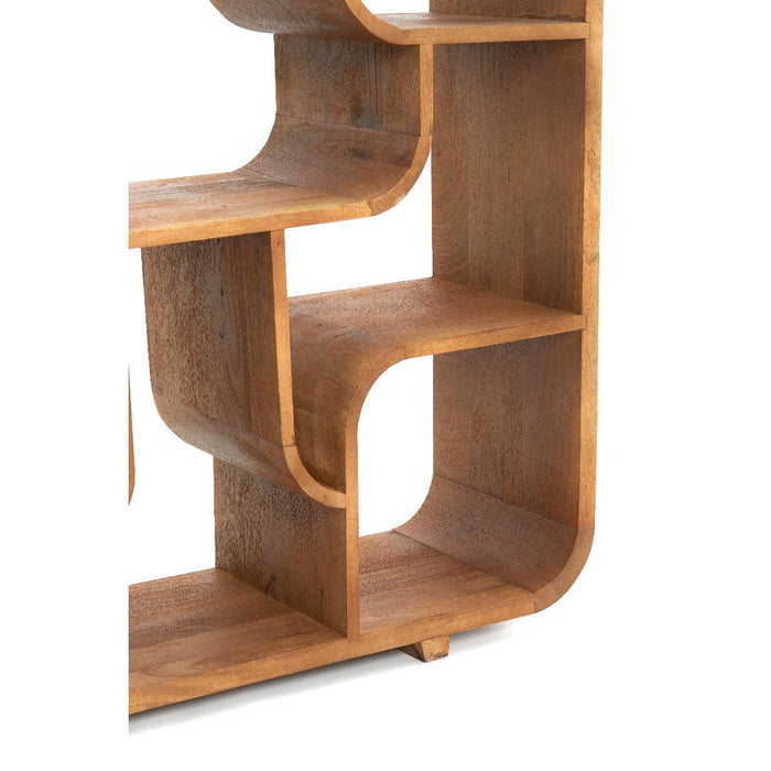 Light & Living Light&living Kast open 100x30x200 cm LABARE licht bruin