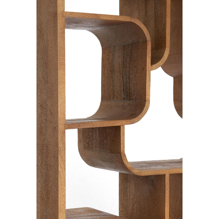 Light & Living Light&living Kast open 100x30x200 cm LABARE licht bruin