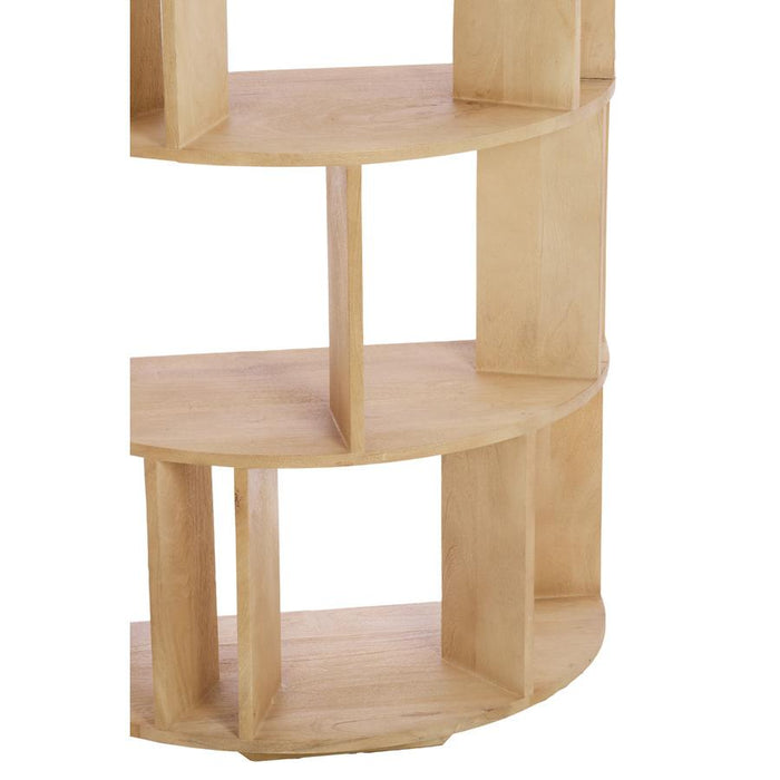 Light&living Wandkast open 76x37x212 cm LIMPYA mat naturel