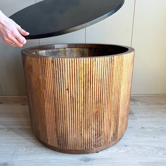 Salontafel box Rome Zwart groot