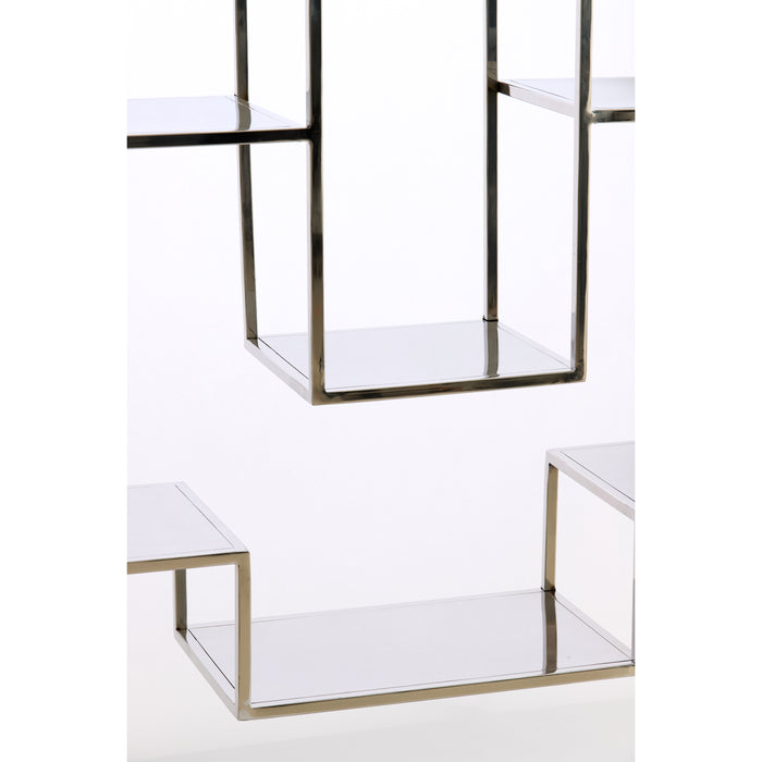 Light & Living Light&living Kast open 100x30x205 cm REZINA nikkel