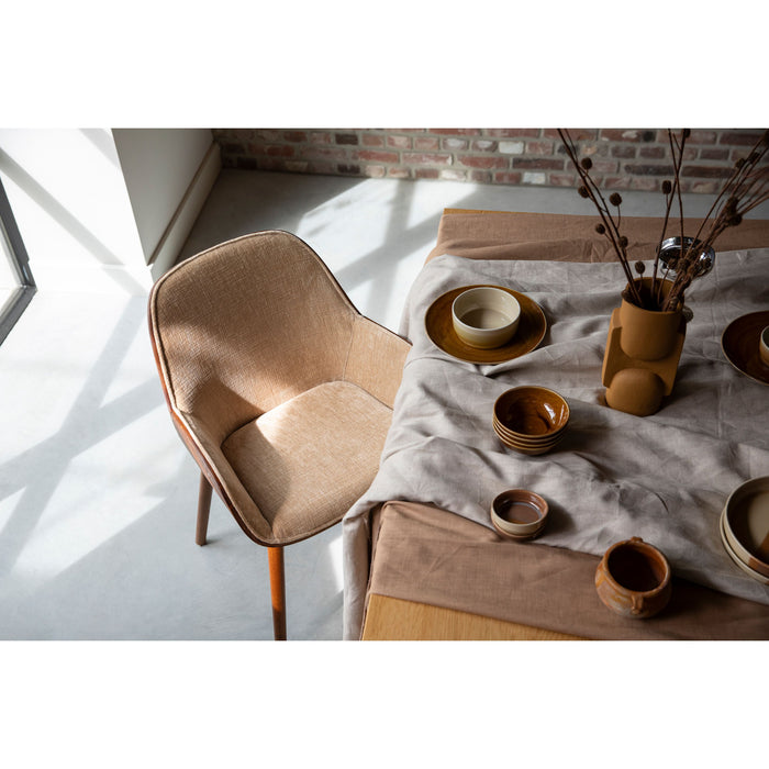 Dutchbone Taylor Eetkamerstoel Beige