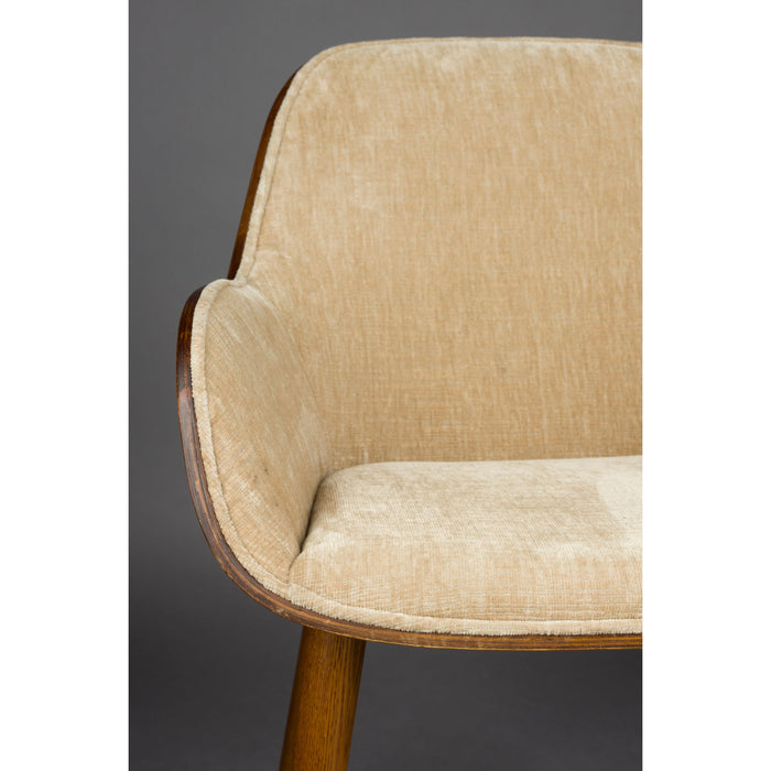 Dutchbone Taylor Eetkamerstoel Beige
