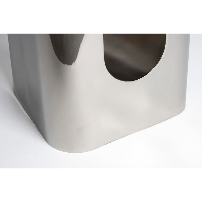 Zuiver Creek Bijzettafel Chroom - Zilver