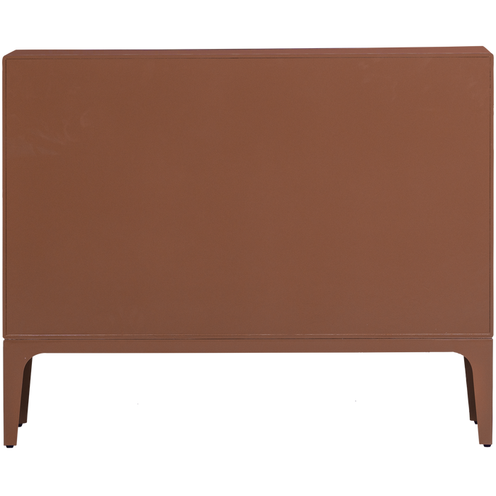 WOOOD Merge Ladekast|Commode - Hout - Oud Roze - 89x110x44