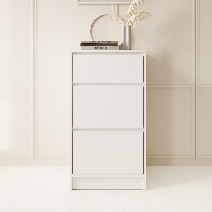 Meubella - Ladekast Brett - Wit - 50 cm