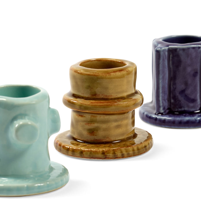 SERAX - Marie Michielssen - Glazed Molly Kandelaar 01 - Set van 3