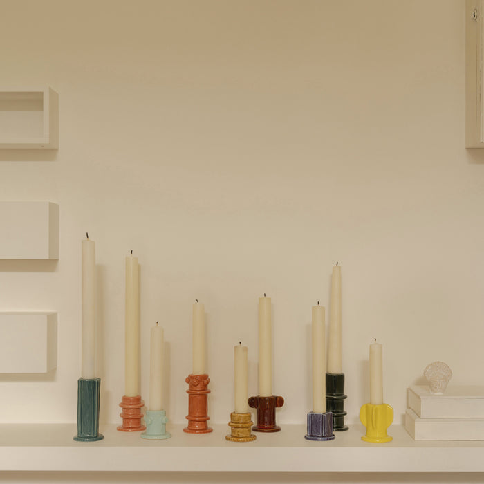 SERAX - Marie Michielssen - Glazed Molly Kandelaar 02 - Set van 3