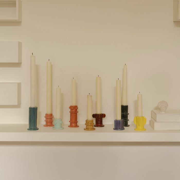 SERAX - Marie Michielssen - Glazed Molly Kandelaar 03 - Set van 3