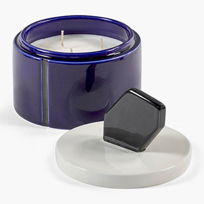 SERAX - Carolina Castiglioni - Plan C Geurkaars Ø 12,5 cm - Blauw/Zwart