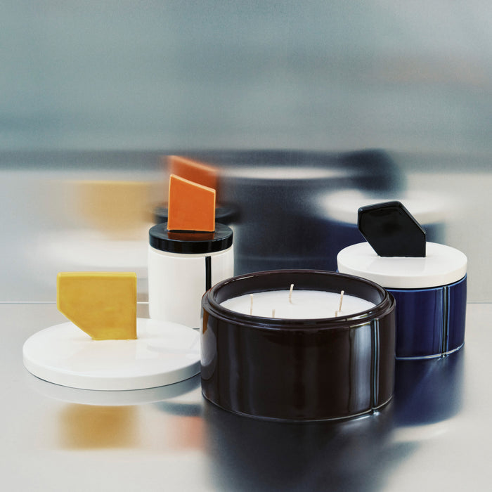 SERAX - Carolina Castiglioni - Plan C Geurkaars Ø 12,5 cm - Blauw/Zwart