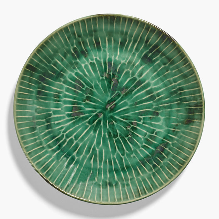 SERAX - Pascal Naessens - Verde Lanza Bord Ø 27 cm - 2 st. - Groen