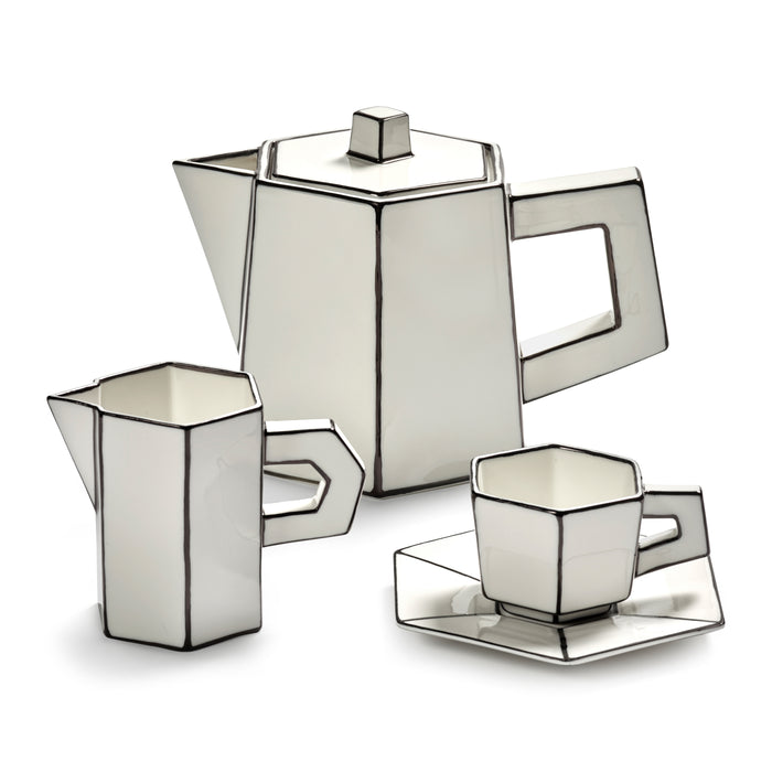 SERAX - Annebet Philips - Carte Blanche Espresso Kop & Schotel - Set van 2