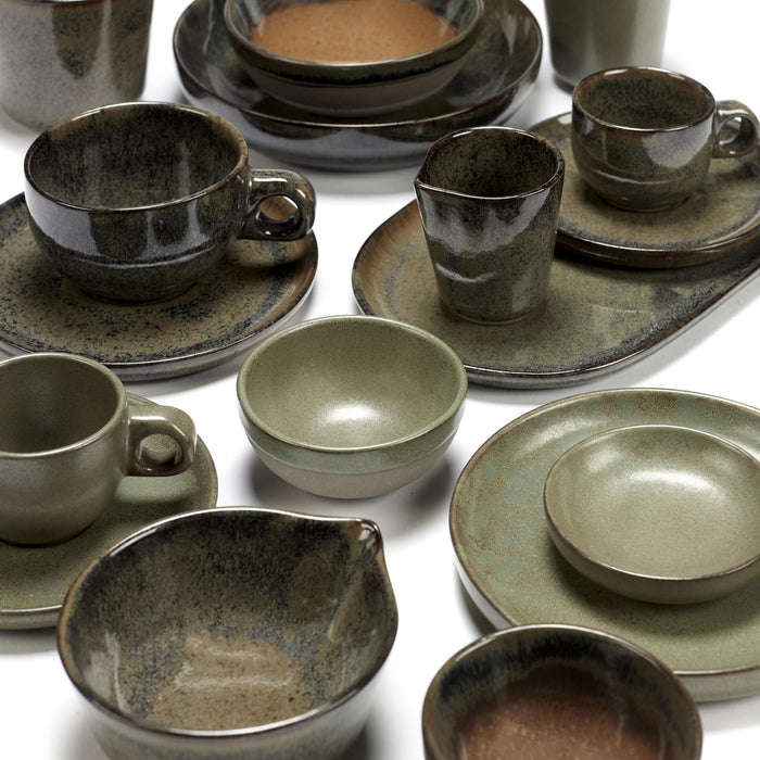 SERAX - Sergio Herman - Surface Cappuccino Kop & Schotel 4 st.