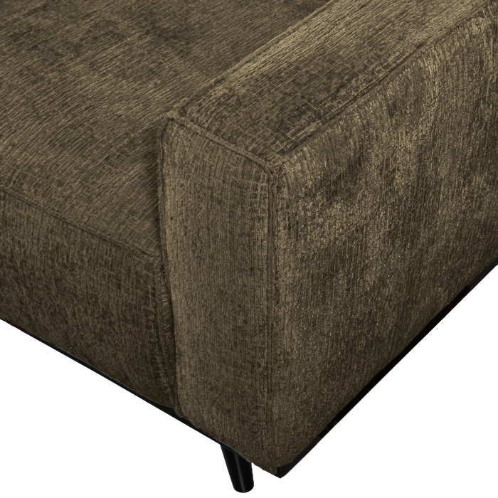 WOOOD Statement 3-Zits Bank - Polyester - Bonsai - 77x230x93