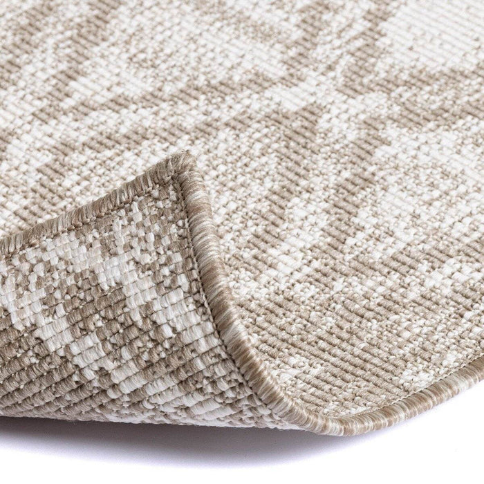 Eva Interior Buiten vloerkleed Frost - Bruin|grijs - 200 x 200 cm