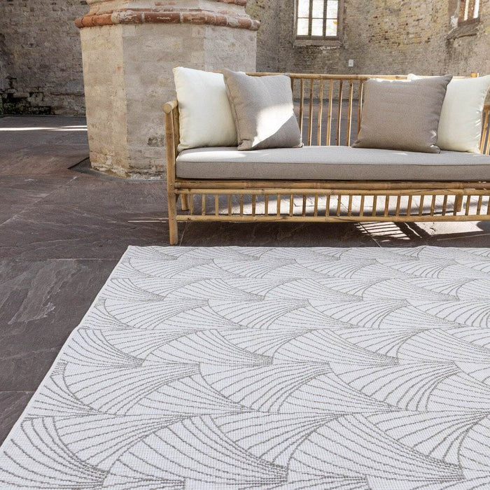 Interieur05 Buitenkleed Deco bruin|grijs dubbelzijdig - 240 x 340 cm