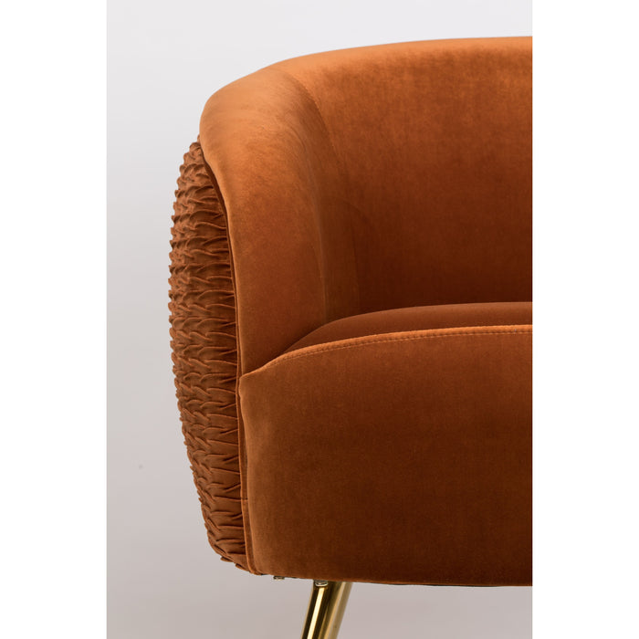 Bold Monkey So Curvy fauteuil oranje