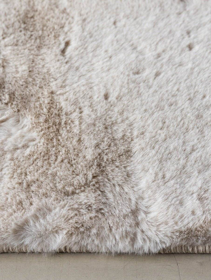 Interieur05 Zacht Hoogpolig Vloerkleed Lux Creme - 160 x 230 cm