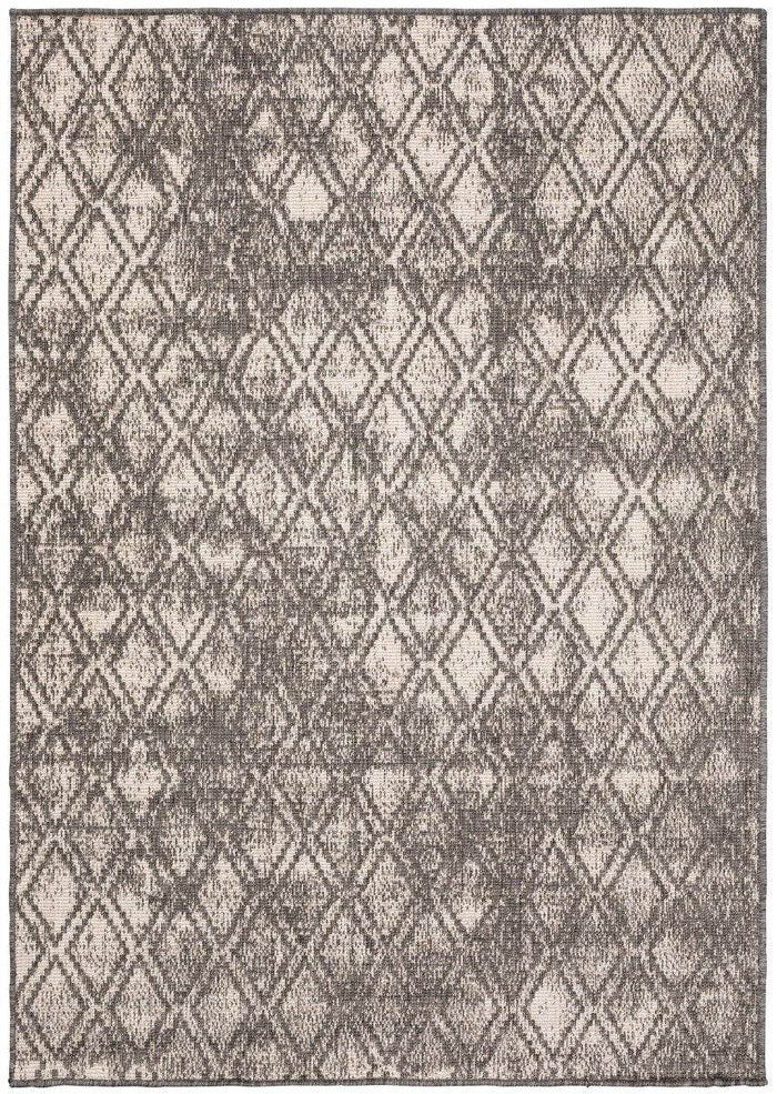 Buiten vloerkleed Frost - Grijs|Wit - dubbelzijdig - EVA Interior