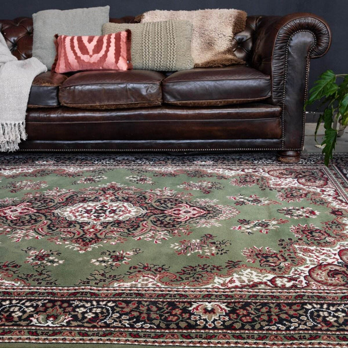 Interieur05 Vintage vloerkleed Nain Perzisch Groen - 185 x 270 cm