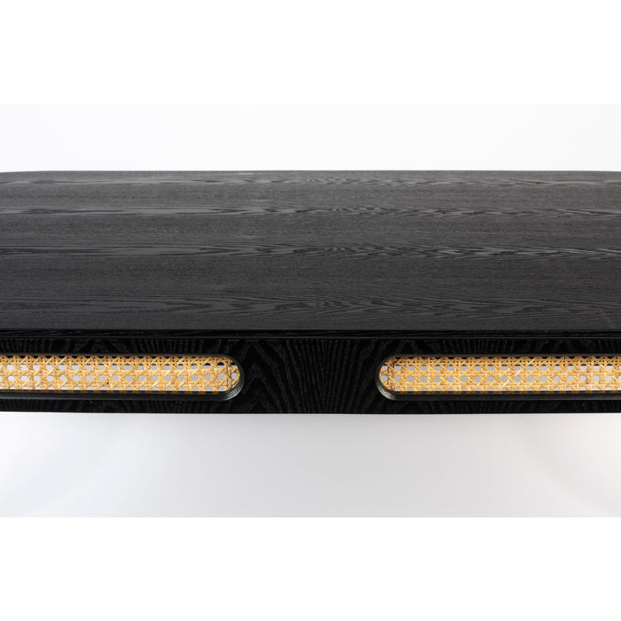 Bold Monkey Don't Stop The Webbing eettafel 180x90 cm - Zwart