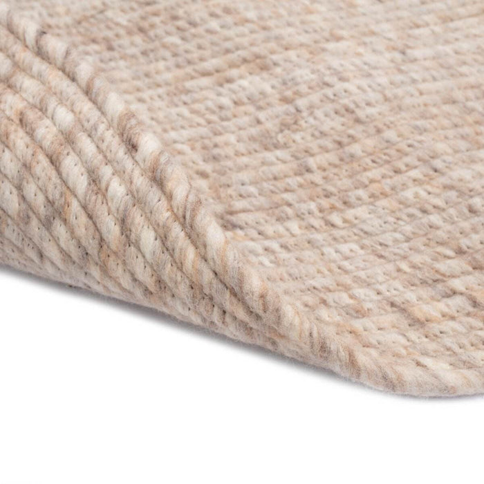 Interieur05 Rond wollen vloerkleed Gapo beige - 250 x 250 cm