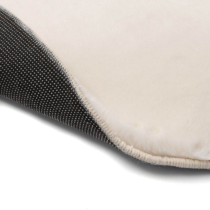 Interieur05 Rond Zacht Hoogpolig Vloerkleed Lux Creme - 160 x 160 cm