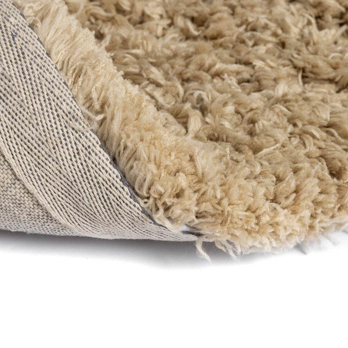 Hoogpolig Vloerkleed Pilo Beige Polyester Interieur05 - 80 x 150 cm