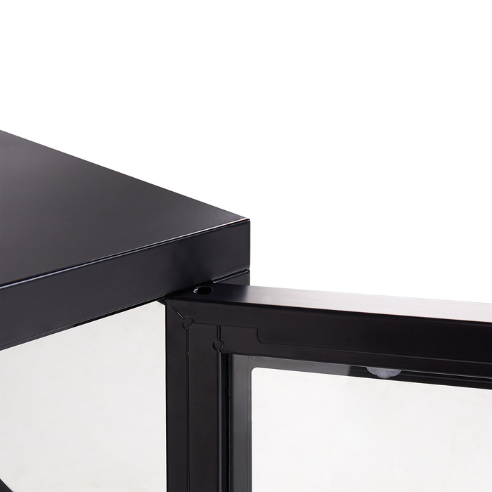 Beliani - NEWPORT - Sideboard - Zwart - Staal