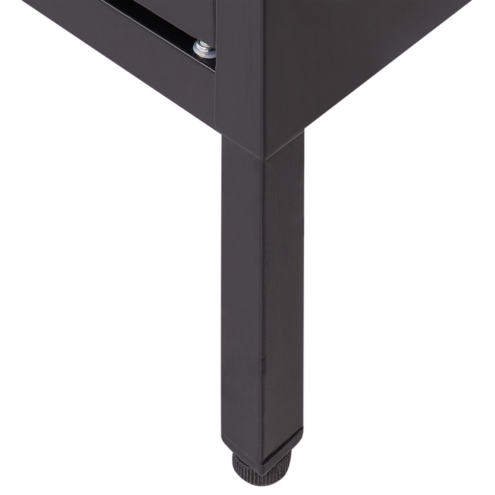 Beliani - NEWPORT - Sideboard - Zwart - Staal