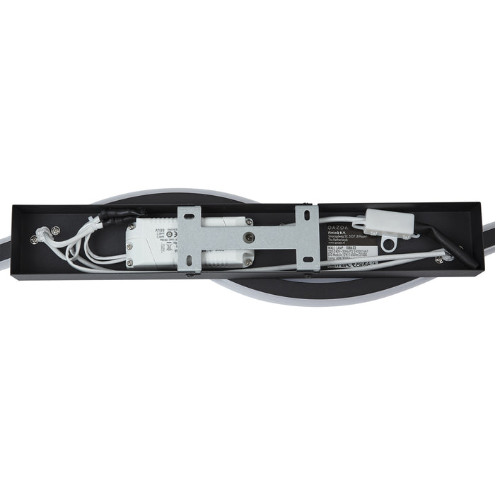 QAZQA Design wandlamp zwart 3-staps dimbaar 2-lichts - Bummy