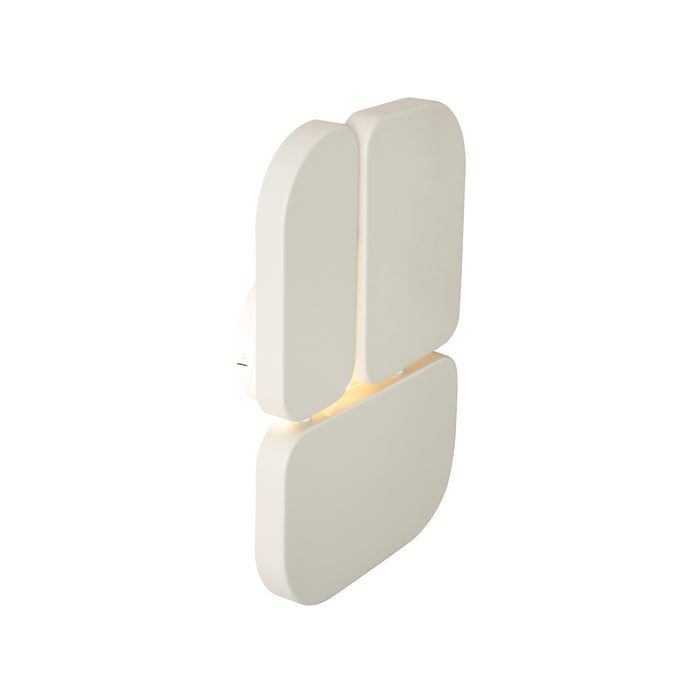 QAZQA Design wandlamp beige 3-lichts - Planes