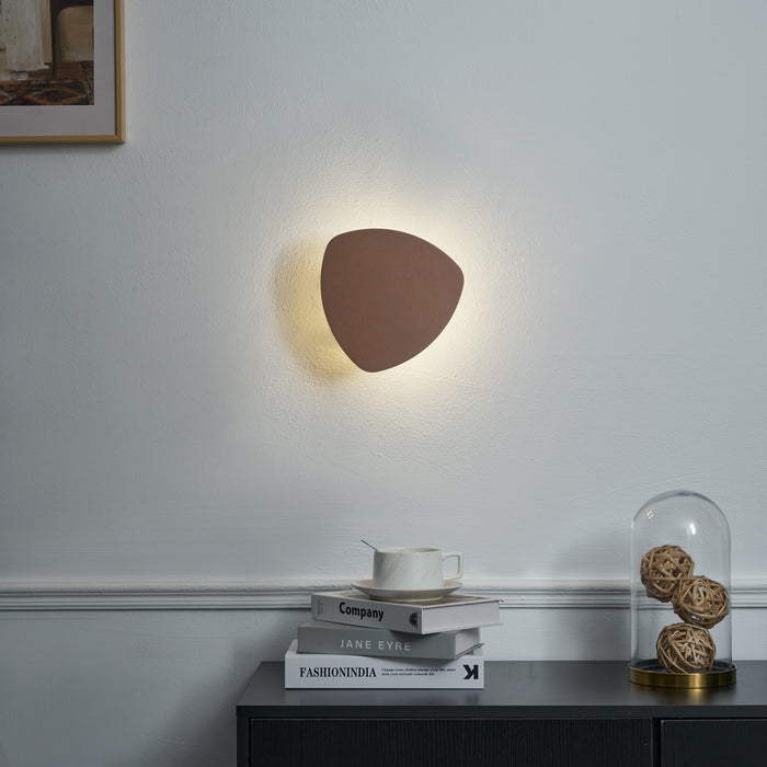 QAZQA Design wandlamp brons organisch 20 cm 2-lichts - Pulley