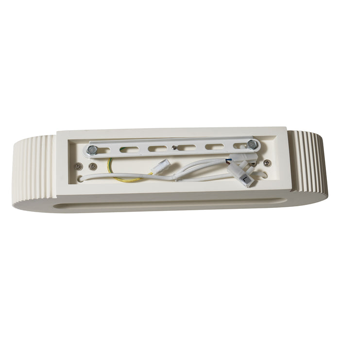 QAZQA Scandinavische wandlamp beige ufo 2-lichts - Plaster