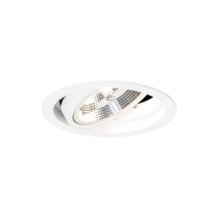 QAZQA Smart ronde inbouwspot wit verstelbaar incl. Wifi GU10 111m -